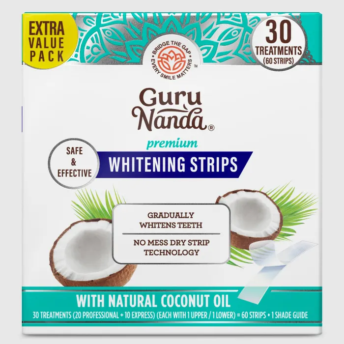 Box of GuruNanda whitening strips
